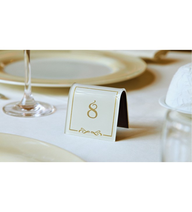 Tent table number, contemporary version.