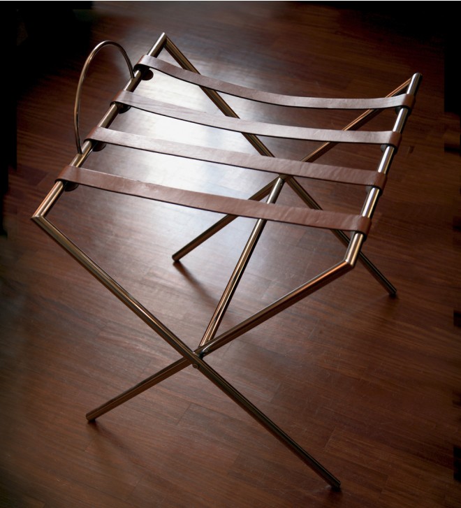 Luggage rack for suitcases